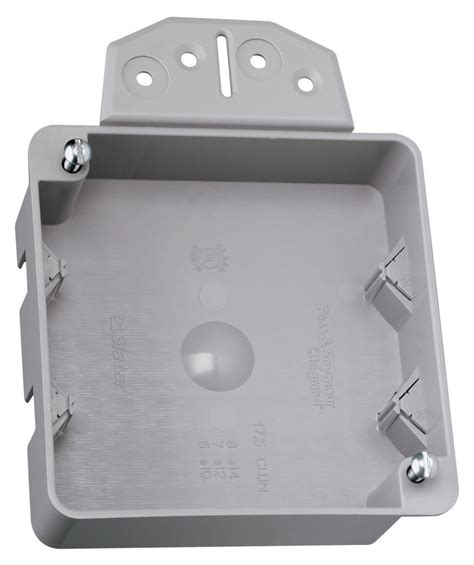 surface mounted shallow stainless steel electrical boxes|shallow depth electrical outlet boxes.